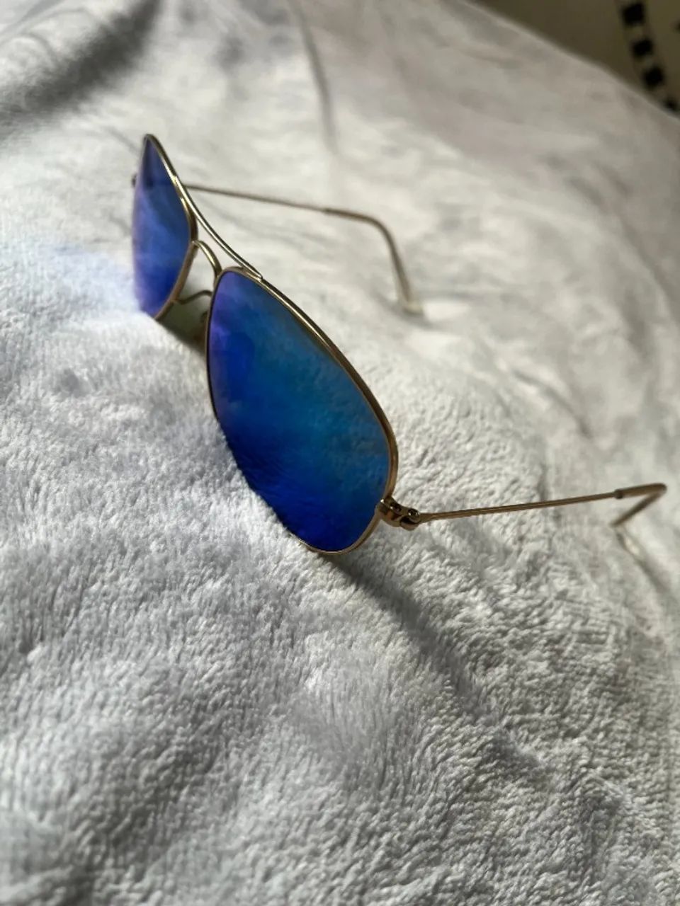 Óculos de sol ray ban cockpit modelo aviator - Foto 4