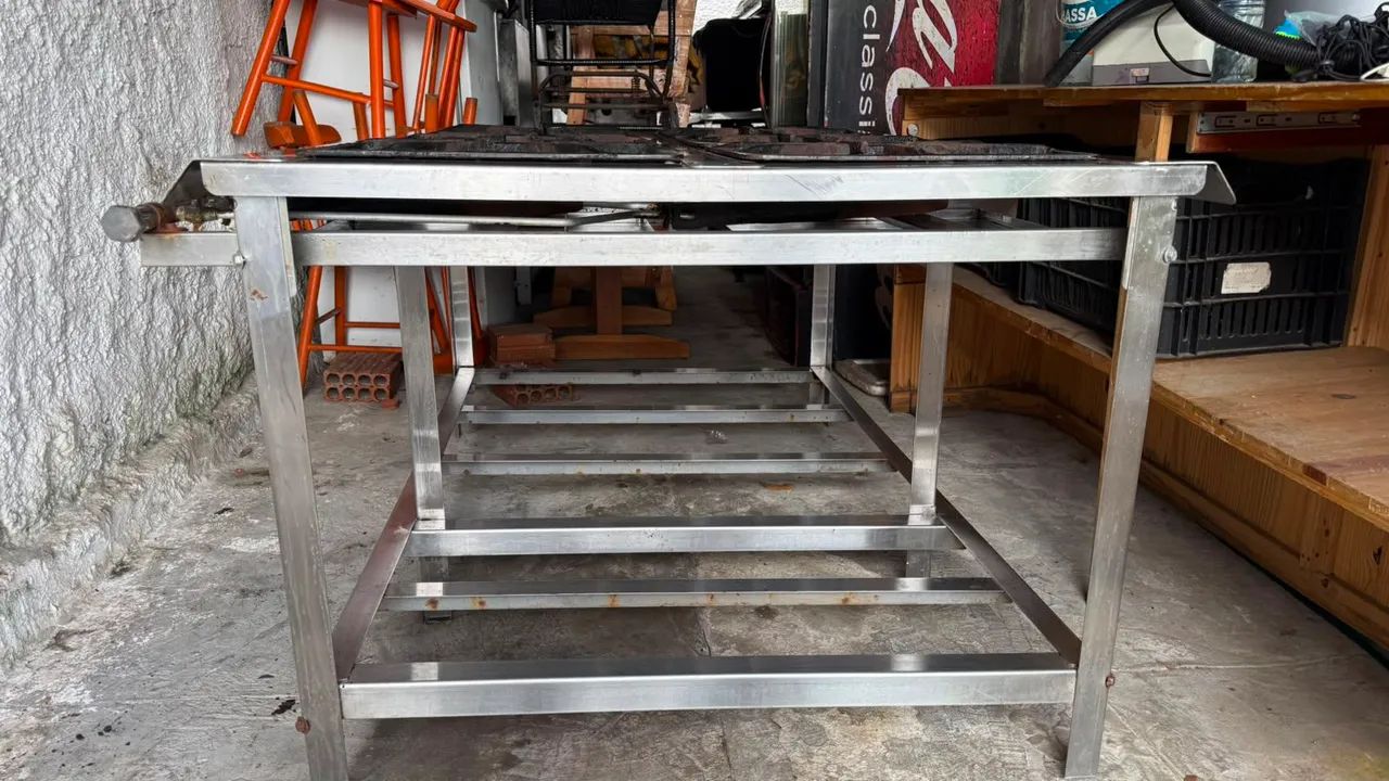 Fogão industrial inox VENDER RÁPIDO  - Foto 2