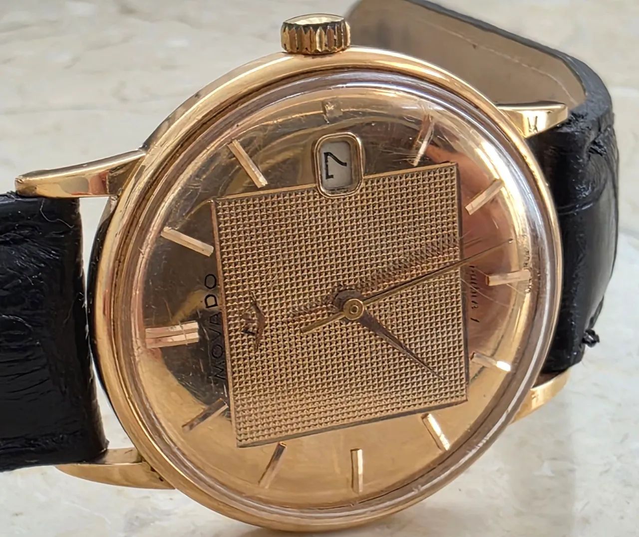 Relógio Movado Kingmatic.  Ouro 18k. - Foto 2
