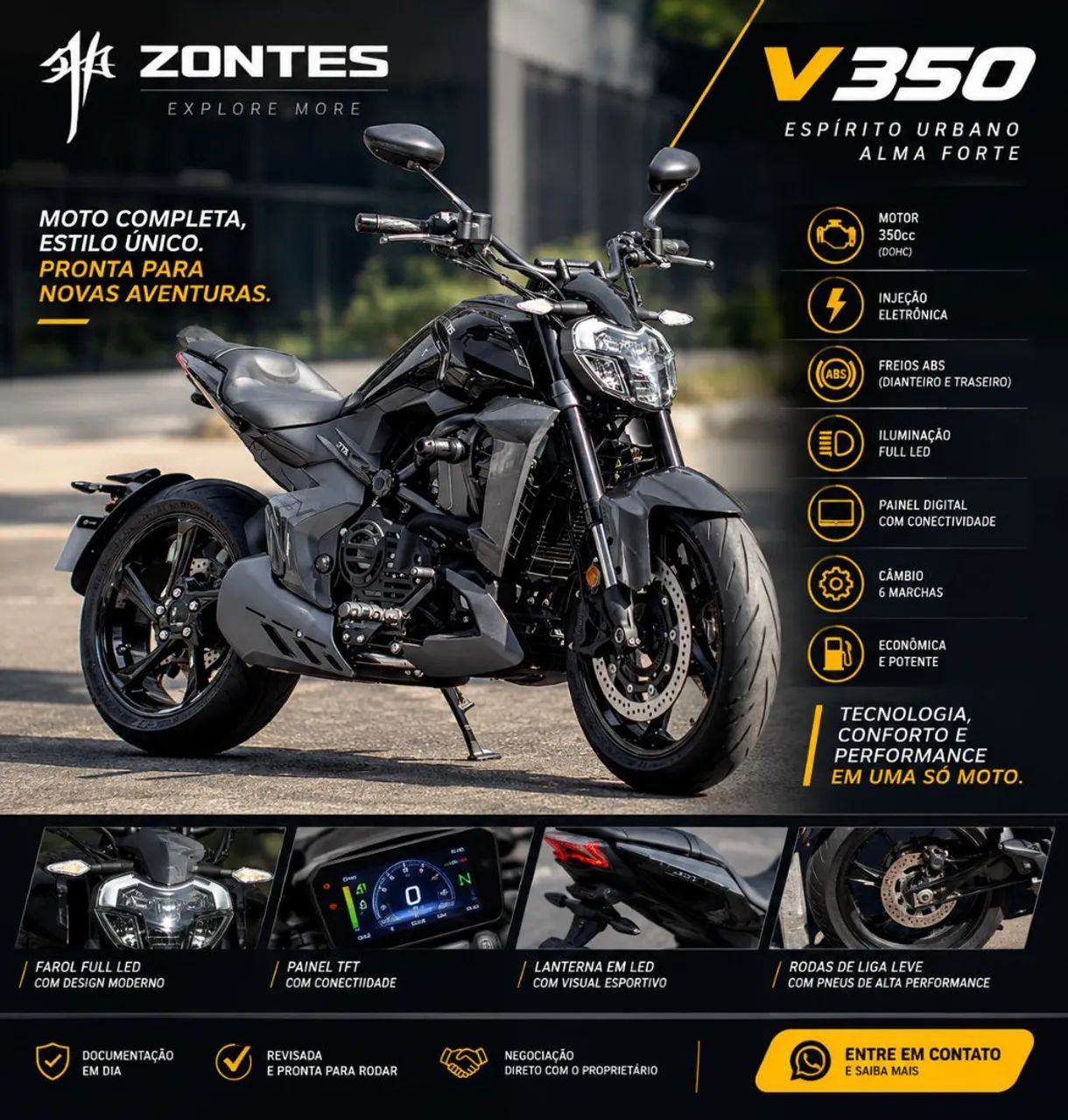 Moto Zontes v350