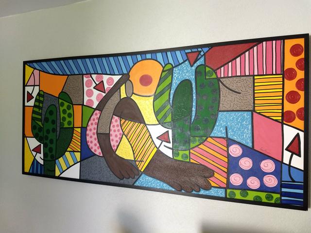Quadro "Aboparu" homenagem a Tarsila
