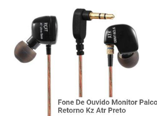 Fone KZ ATR Retorno de Palco R$ 55.00 - Foto 5