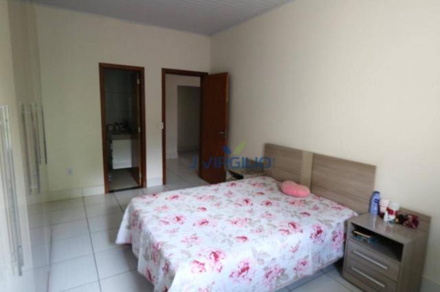 Casa com 3 dormitórios à venda, 125 m² por r$ 290.000,00 - residencial recanto do bosque - - Foto 17