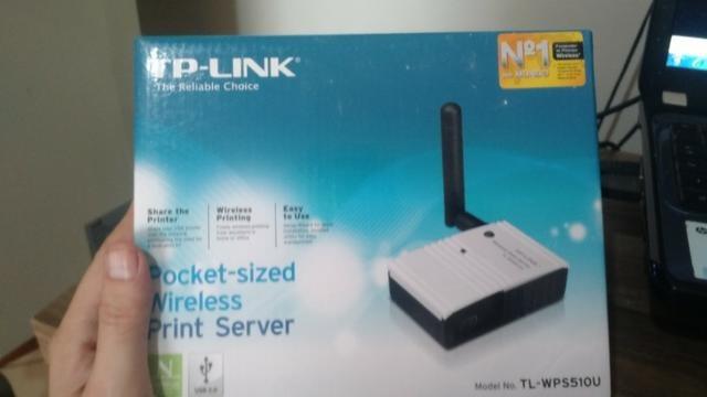 Mini Roteador Print Server Wireless Tp-link Tl-wps510u Usb NOVO