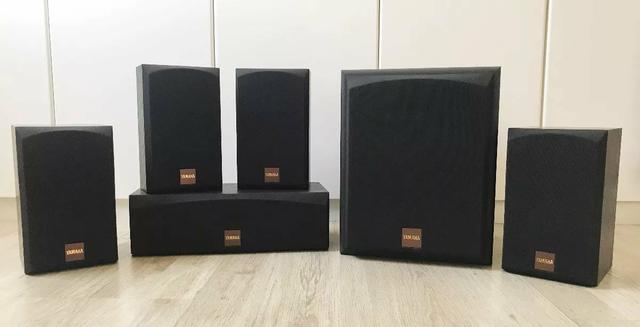 Home Theater Onkyo HT-r570 750w RMS com caixas Yamaha som incrível - Foto 3