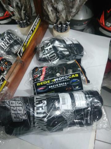 Kit proteção TITANIUM motociclista * zaap