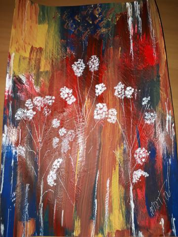 Quadro pintura acrílico