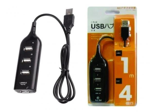 4-port USB 2.0 Hub - White