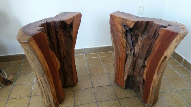 Mesa: Base Dupla de Angico