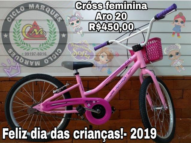Bicicleta cross aro 20 - Foto 2
