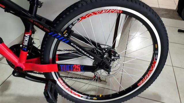 Bicicleta Vikingx tuff freio a disco - Foto 5