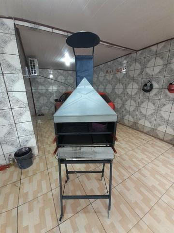 Vendo churrasqueira novinha. - Foto 4