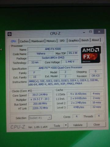 FX4300 black edition e gt640 2gb - Foto 2