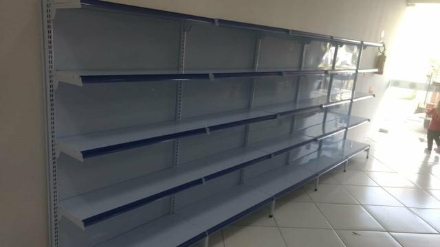 Gôndolas de parede 1,70 de altura - Irani * - Foto 3
