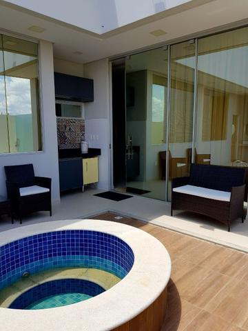Casa pronta no Alphaville, com: 3/4, sendo uma suíte // área gourmet c piscina