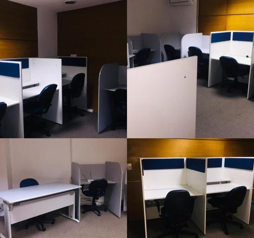 Sala mobiliada internet metrô carioca , capacidade para 12 p sem fiador coworking - Foto 6