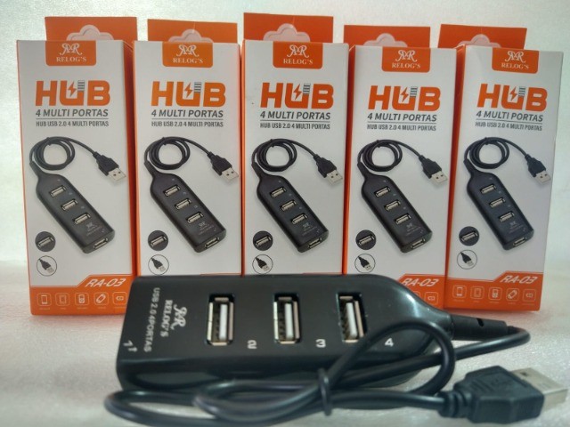 Hub usb 2.0 4 portas  relog's - Foto 3