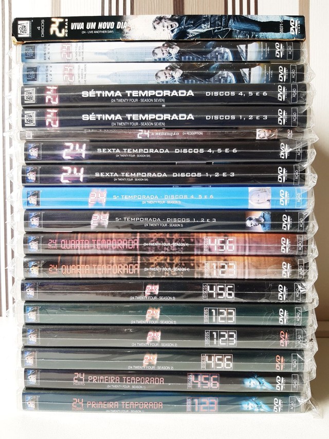 A Série 24 Horas Completa em DVD