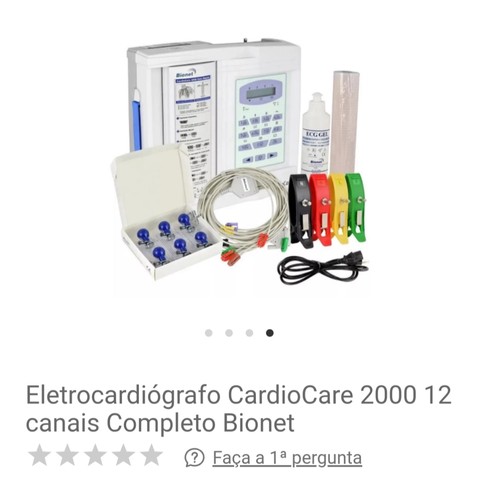Eletrocardiograma 12 canais bionet.  - Foto 2