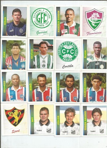 figurinhas campeonato brasileiro 1996 - Foto 5
