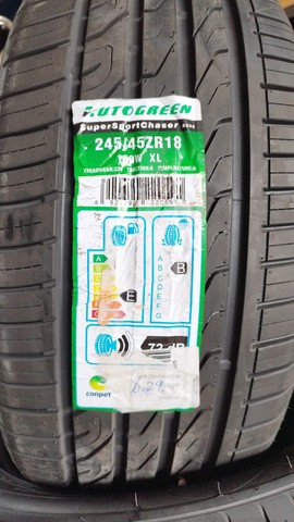 (2und) Kit 2 Pneus aro 18 medida 245/45r18 Autogreen - Foto 2