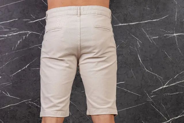 Bermudas Masculinas Brim c/ Lycra  - Foto 2