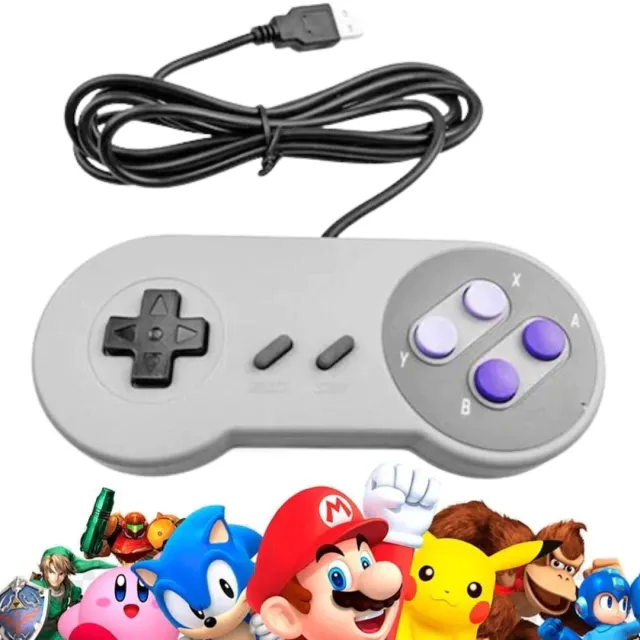 Controle Classico Nintendo 64 Usb Com Fio, Pc,mac E Switch ! - R$ 130