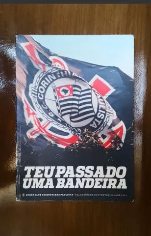 Corinthians teu passado uma bandeira 