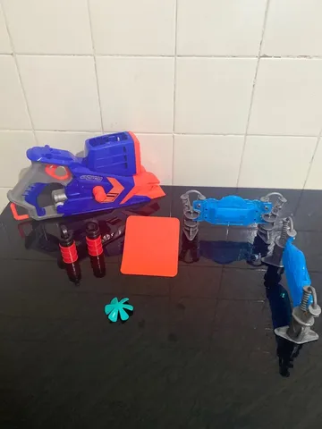 Arma Nerf Mega Vermelha Grande sem Balas, Brinquedo Nerf Usado 49272500