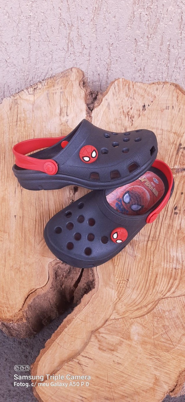 Sandália estilo Crocs do Homem-Aranha - Roupas e calçados - Riacho Fundo I,  Brasília 1151951018 | OLX