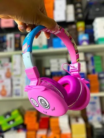 Fones de Ouvido Infantil Monsters Coloridos - Foto 4