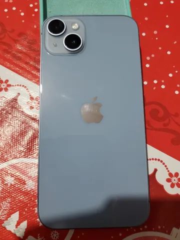 IPHONE 14 PLUS, AZUL, 128GB, TUDO ORIGINAL 