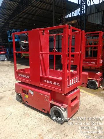 Plataforma Elevatória Bravi Lui 460 ano 2010 Altura 6,6 metros - Foto 3