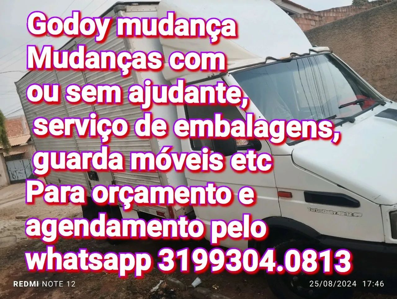 Godoy mudança 24h , todos os dias 