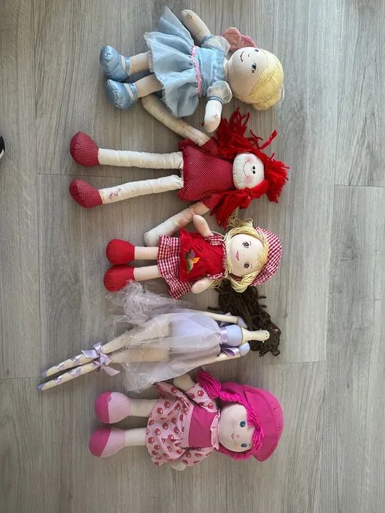 bonecas de pano para brincar - Foto 3