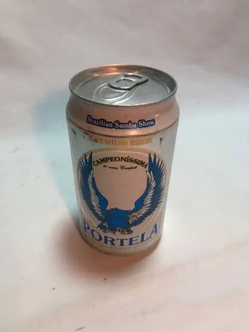 Lata Antiga de Cerveja da Escola de Samba Portela 