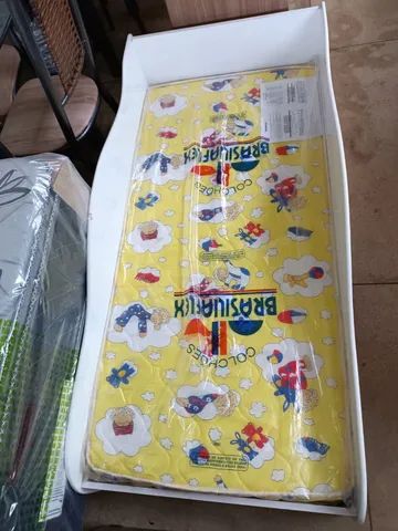 CAMA INFANTIL NOVA COM COLCHÃO  - Foto 2