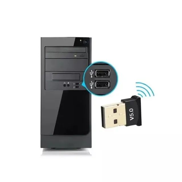 Adaptador bluetooth 5.0 para computador notebook pc - Foto 5