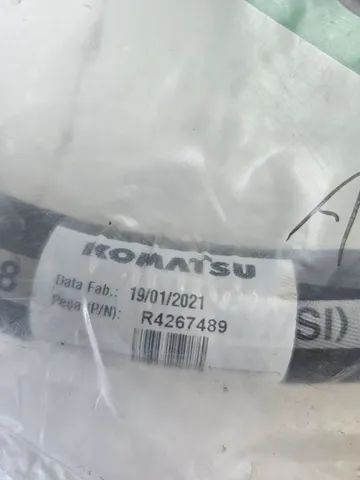 Equipamentos komatsu lote mangueiras hidráulicas novas originais - Foto 3