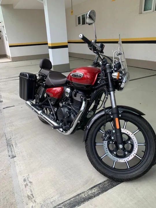 Royal Enfield Classic 350 - Vermelha - Impecável - Foto 4