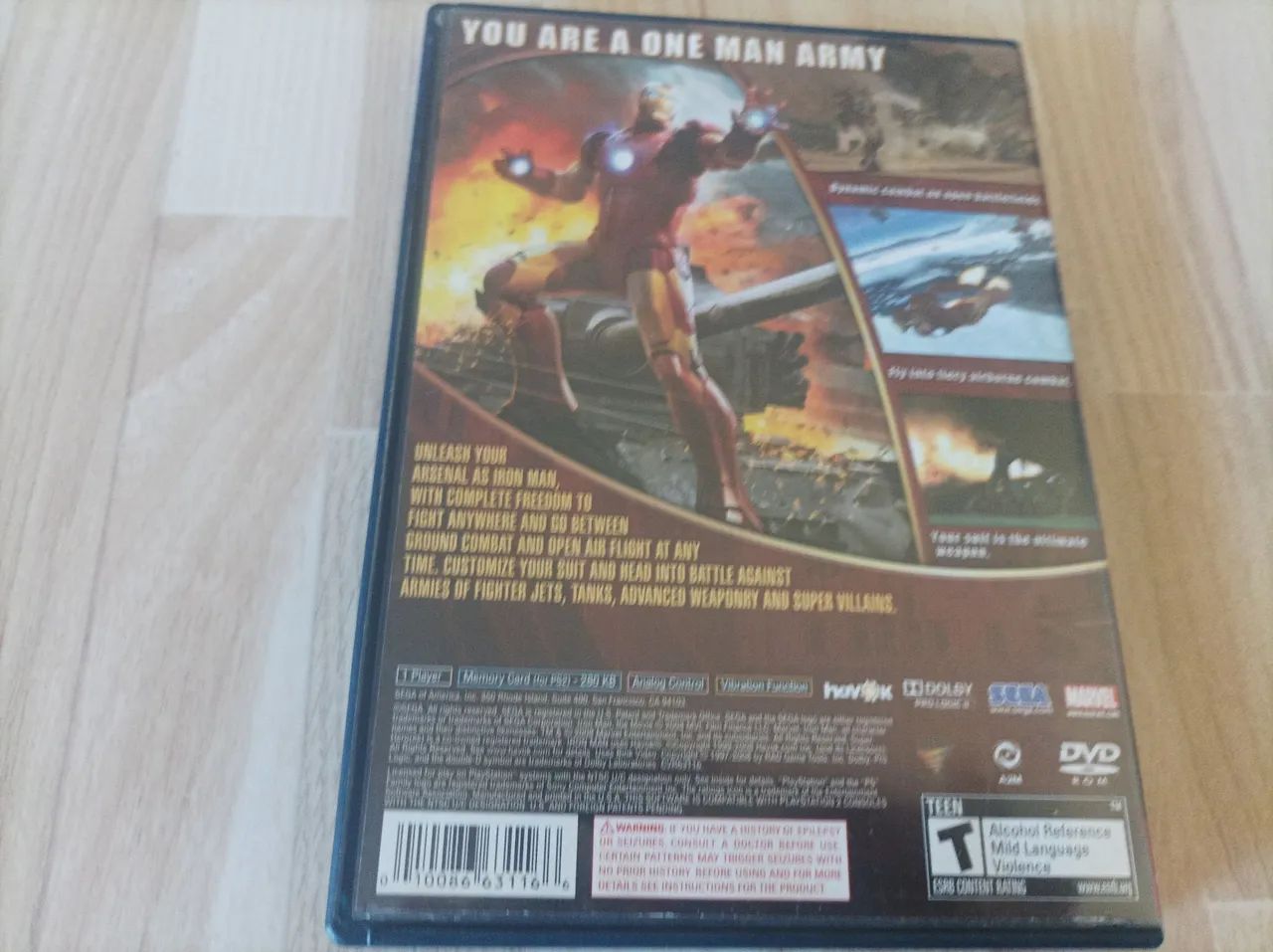 Jogo Iron Man Playstation 2 - Foto 3