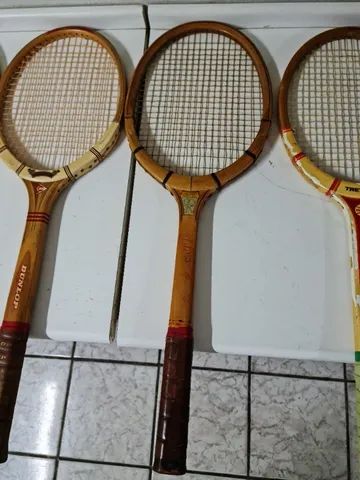Raquetes de Tênis Antigas para decoração (cada) - Foto 4