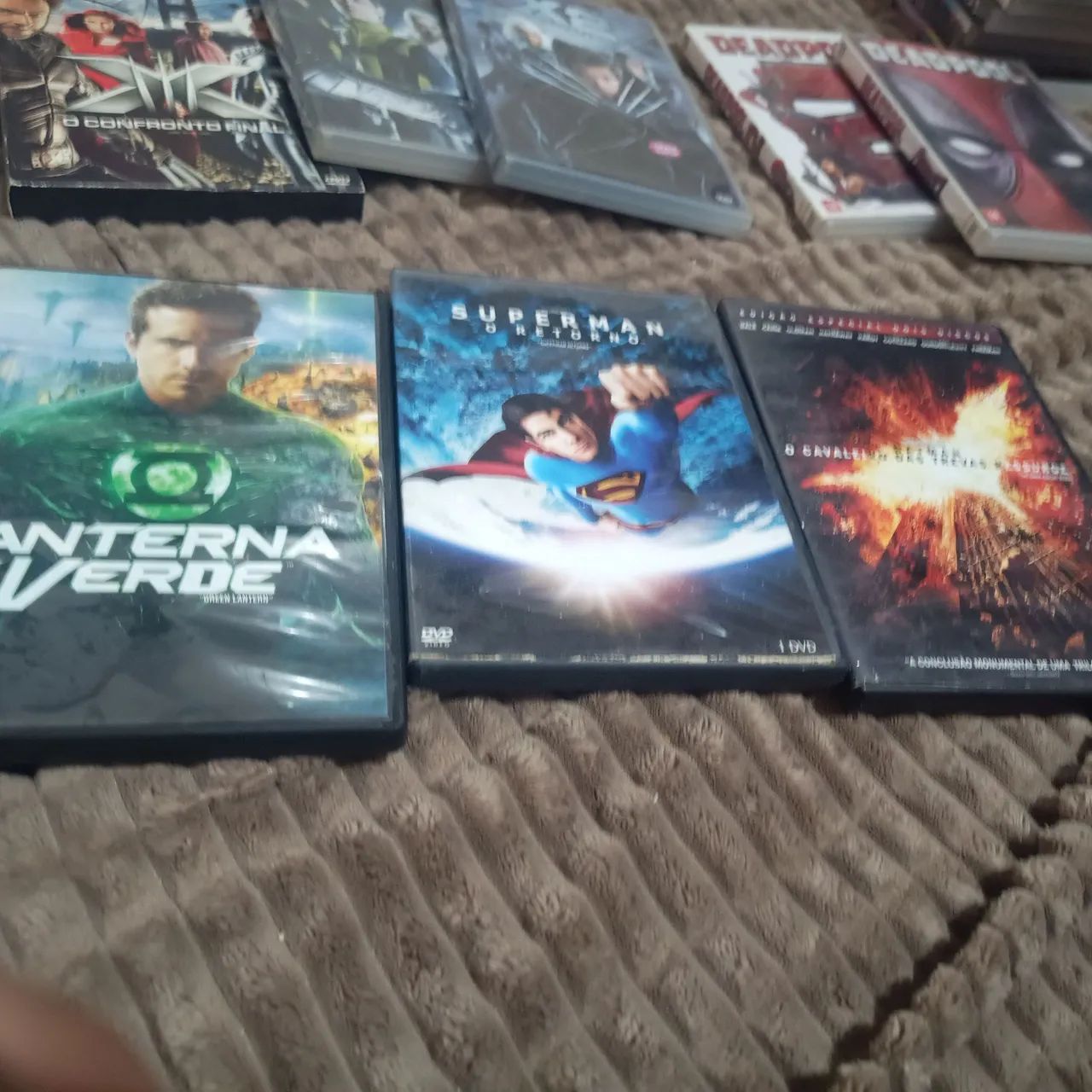 Lote de 11 DVDs Marvel e DC originais - Foto 2