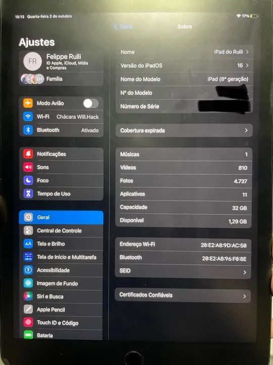 iPad 8 32gb + Apple Pencil  - Foto 5