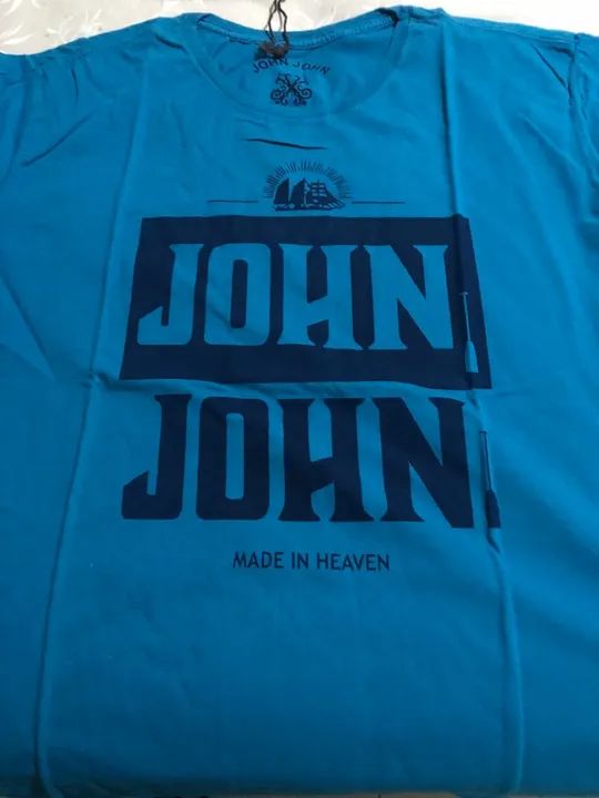 Camiseta John John tamanho G unitário 