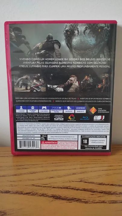 Jogo God Of War (2018) Ps4 Físico - Foto 2