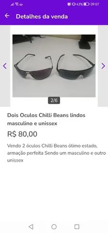 Dois óculos chillis beans  - Foto 2