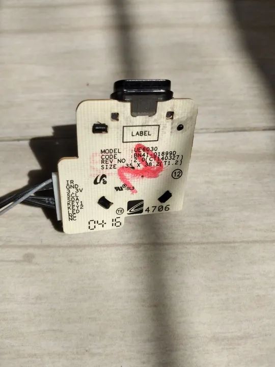torrando: Sensor controle remoto TV sansung modelo UN32JH4205G - Foto 3