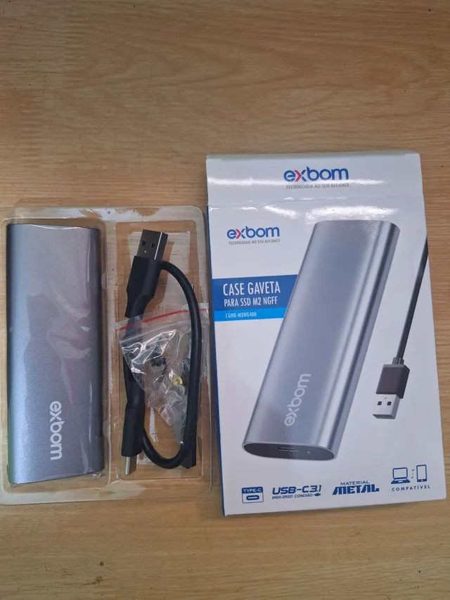 Case P/ hd Ssd M.2 Sata Ngff Mod. CGHD-M2NG400 - Foto 2