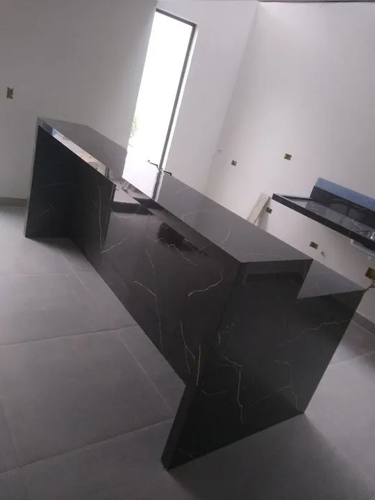 pia escupida em porcelanato  - Foto 6